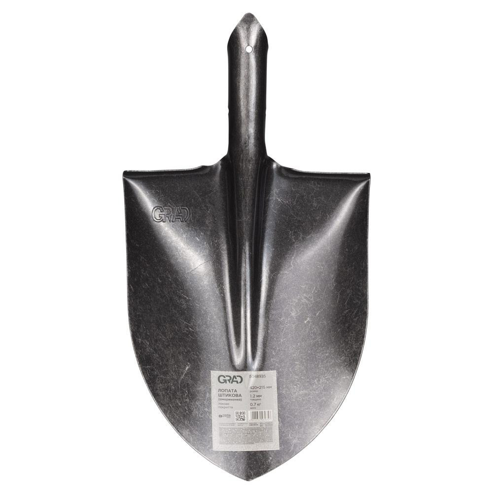 Лопата штыковая (американка) 420×215×1.2мм 0.7кг лаковое покрытие GRAD (5048935) Киев - изображение 3