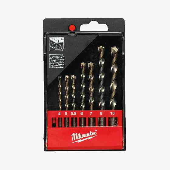 Набір свердл по бетону MILWAUKEE (8шт) Одеса