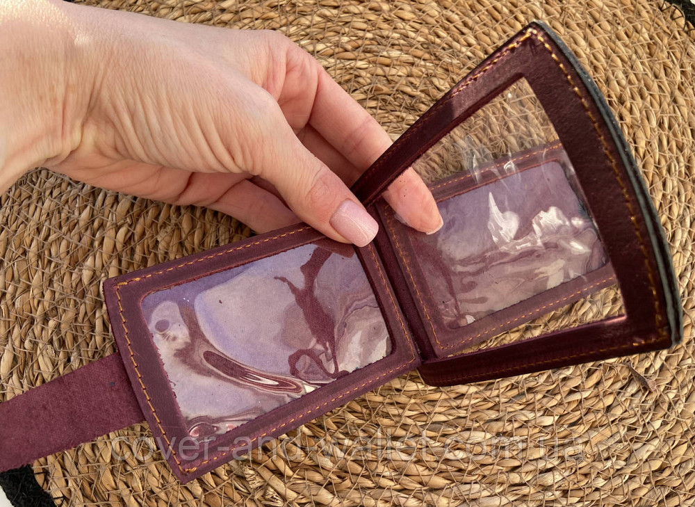 Обкладинка для пенсійного та авто документів з гербом України Puos Київ - фото 4