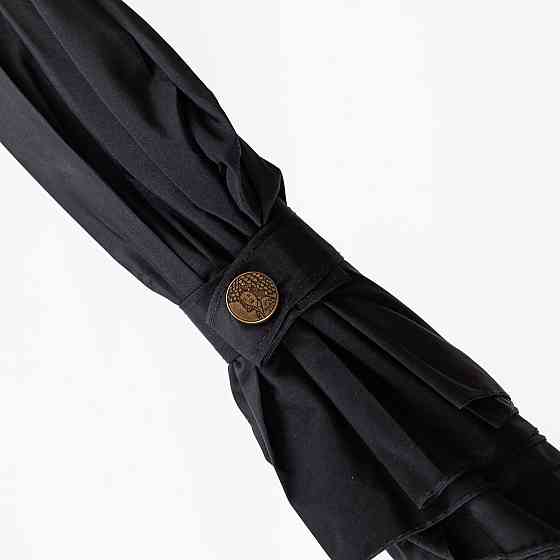 Полуавтоматический зонт-трость черный 124 см Киев