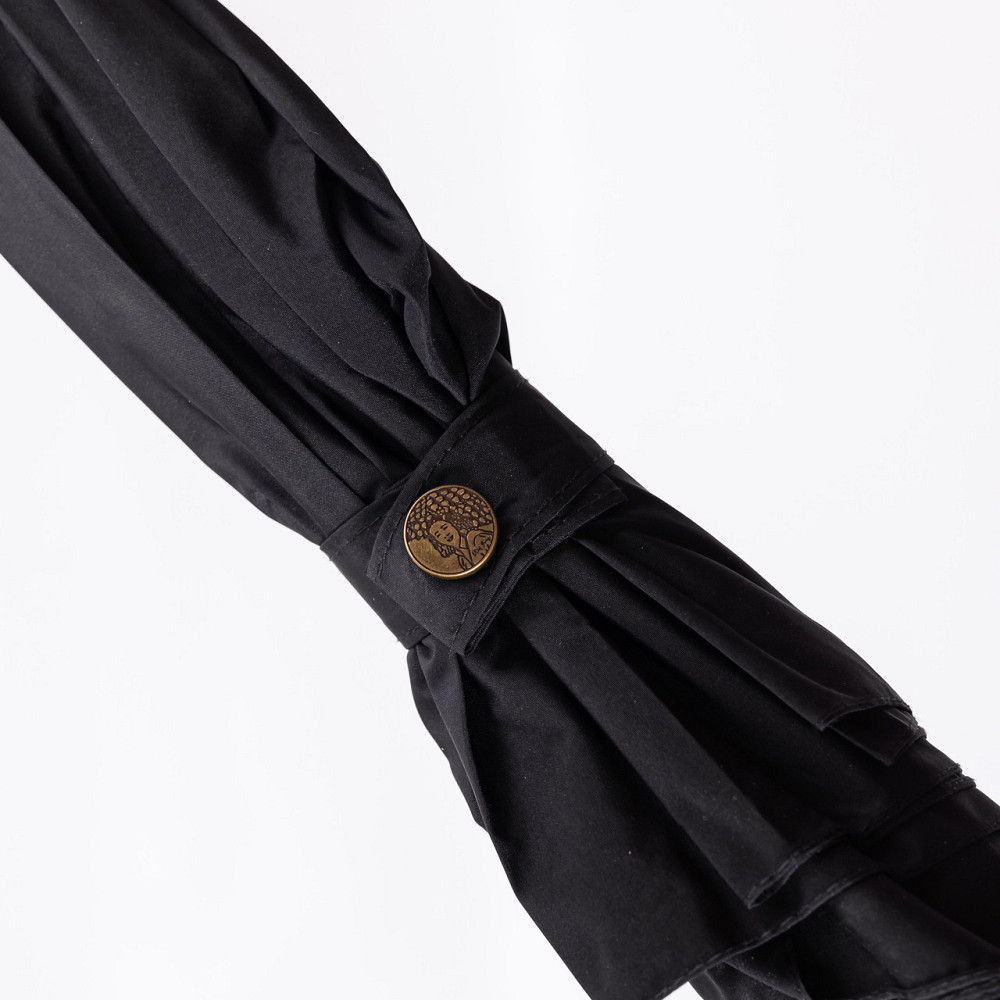 Полуавтоматичний зонт-трость чорний 124 см Київ - фото 5