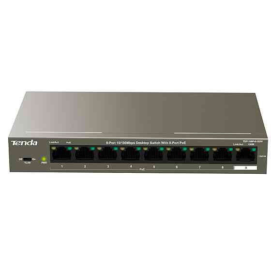 Комутатор Tenda TEF1109P-8-102W ( 16033 ) Харьков