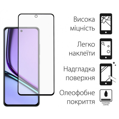 Чохол до мобільного телефона Dengos Realme C67 Soft + Glass Mint (DG-KM-100) Вінниця - фото 3