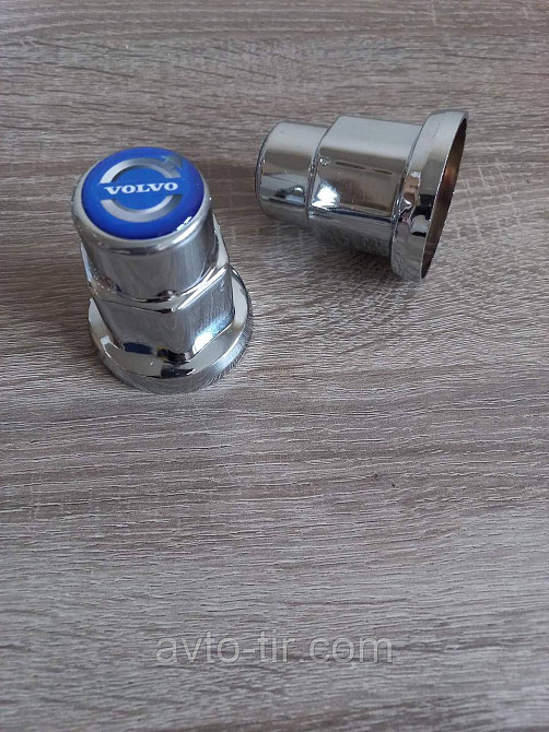 Ковпачок пластиковий на гайку 32мм VOLVO нікель Ковпачок пластиковий 32мм VOLVO Луцк - изображение 1