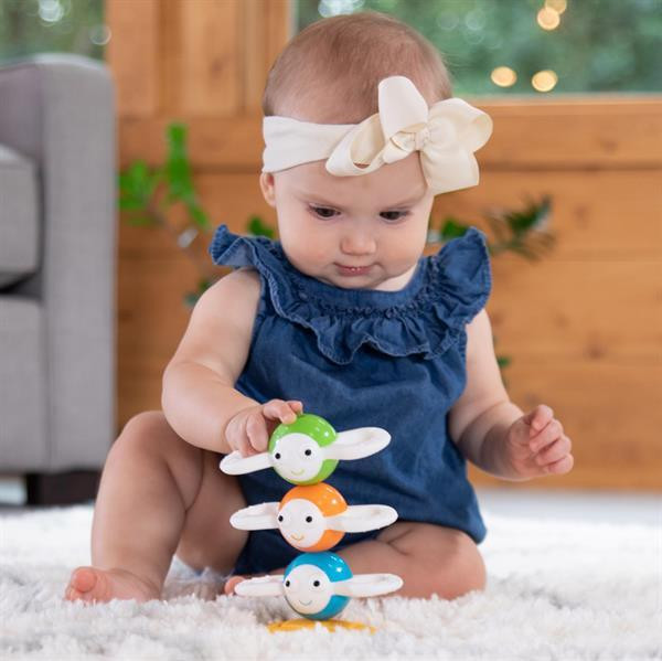 Магнітна пірамідка Fat Brain Toys Dizzy Bees Веселі бджілки (F294ML) Харків - фото 7