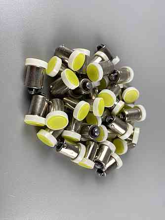 Лампа LED габаритних вогнів і панелі приладів 12V COB chip цоколь BA9S, лампа для внутрішнього освітлення авто Мукачево