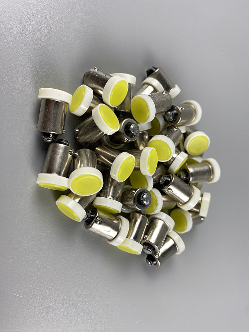 Лампа LED габаритних вогнів і панелі приладів 12V COB chip цоколь BA9S, лампа для внутрішнього освітлення авто Мукачево - фото 5