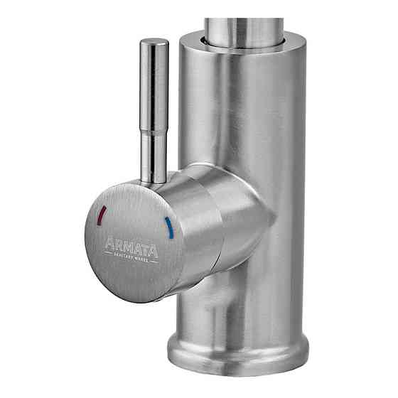 Кухонний змішувач Armata SUS-014-B з висувною лійкою з нержавіючої сталі (CH6488) Харків
