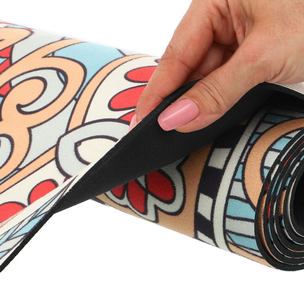 Килимок для йоги замшевий Record 5662-46 Київ - фото 6