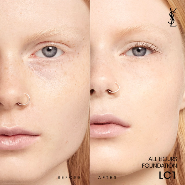 Тональна основа Yves Saint Laurent All Hours Glow Foundation Skin-Like Radiance LC1 Слов'янськ - фото 3