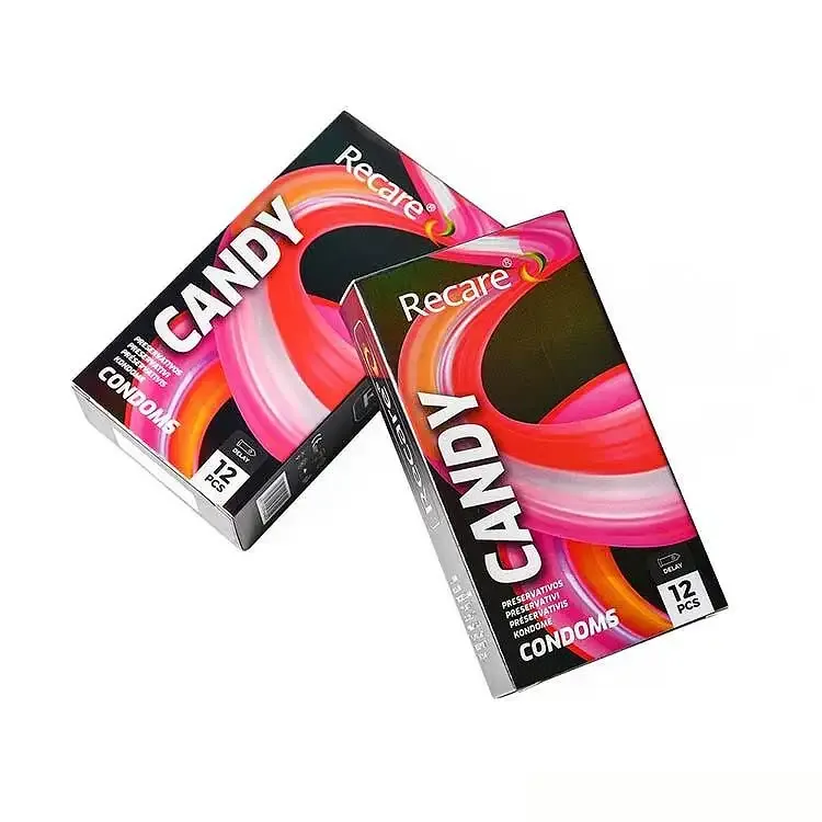 Презервативи Holographic Recare Delay Candy Condoms 12 шт, пролонгувальний ефект, цукерковий аромат Львів - фото 3