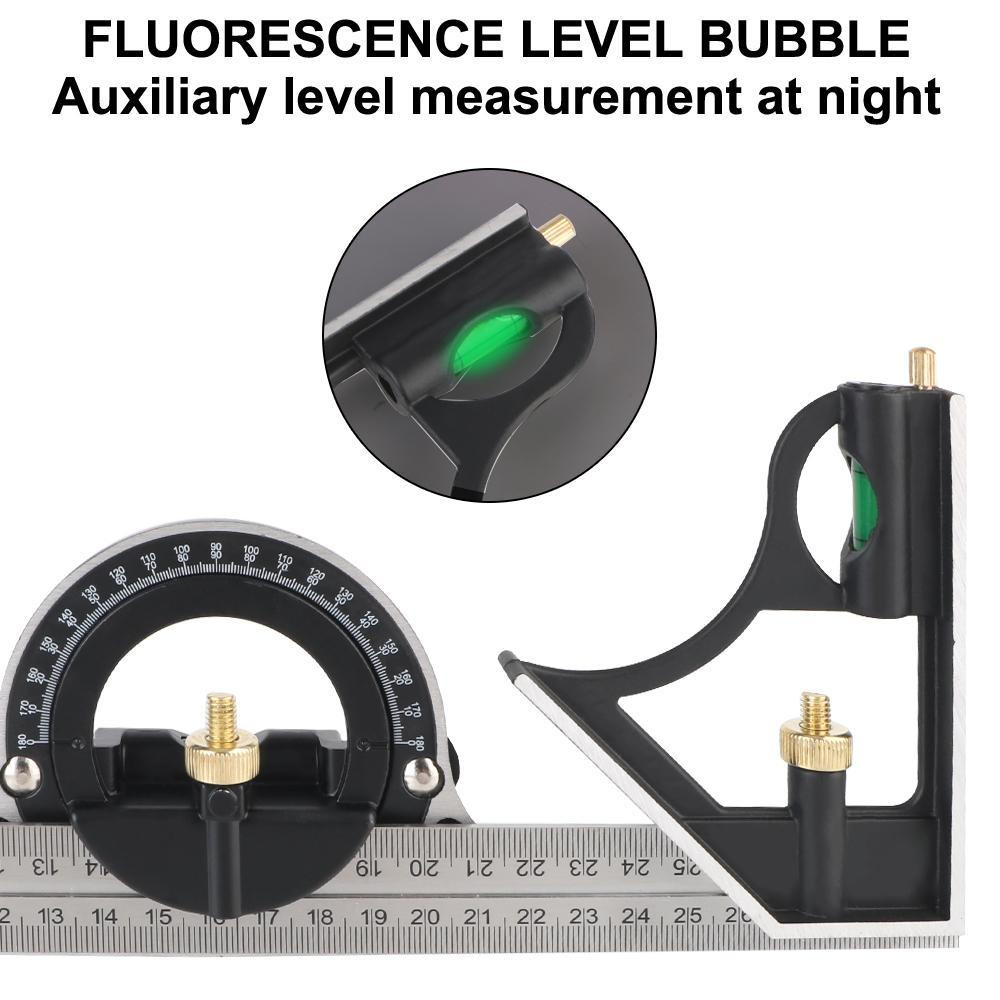 Угломер 3в1 с транспортиром и уровнем, 300мм Киев - изображение 5