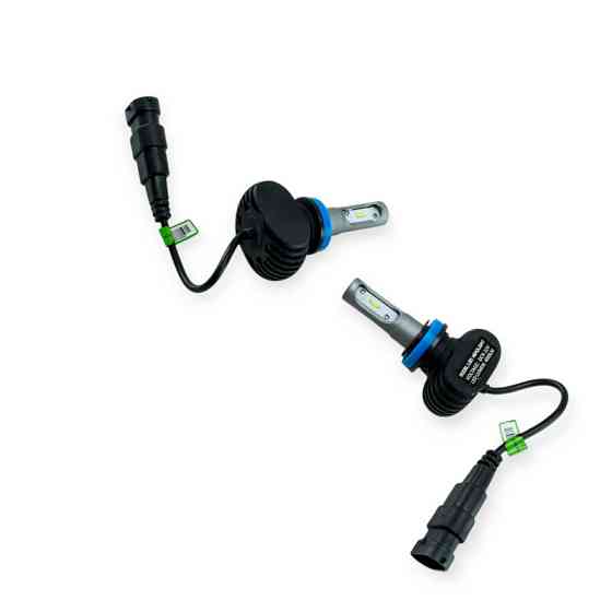 Автолампа H8, H9, H11, H16 12V-24V S1 6500K 4000L 36W 360 ° радіатор Optimal-L LED Мукачево