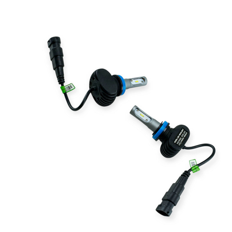 Автолампа H8, H9, H11, H16 12V-24V S1 6500K 4000L 36W 360 ° радіатор Optimal-L LED Мукачево - фото 1