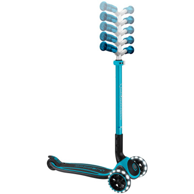 Самокат Globber Ace колеса з підсвіткою Аква (667-100) Вінниця - фото 3