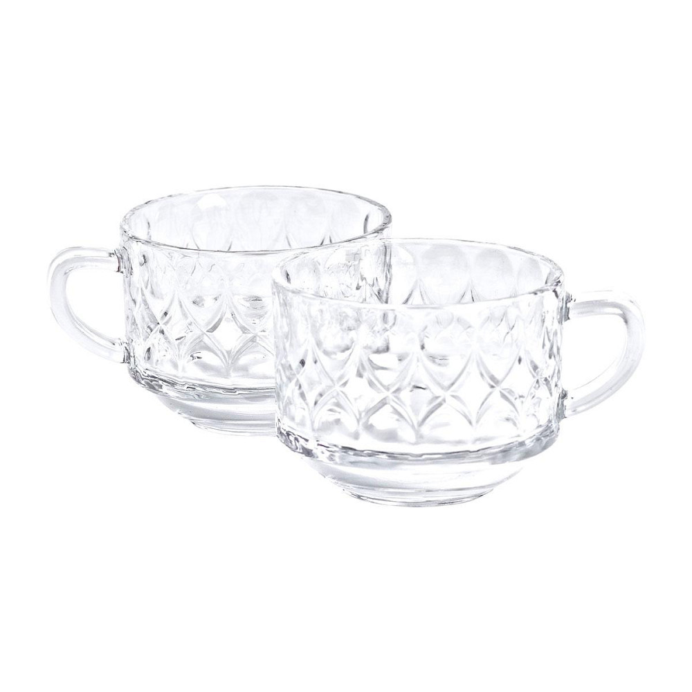 Прозорі чашки для чаю та кави, 6 шт, 270 мл Київ - фото 3