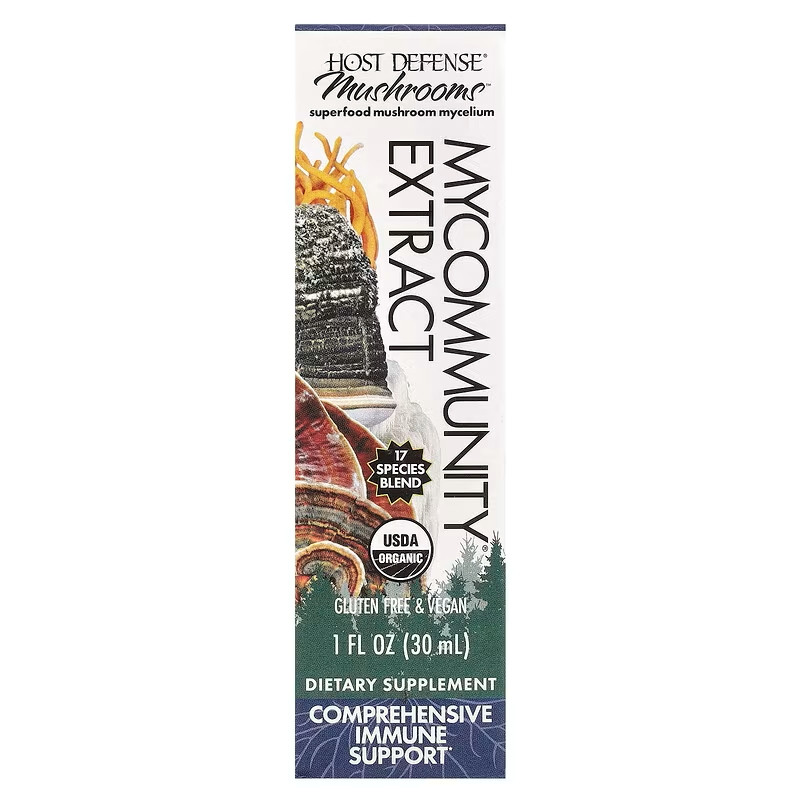 Грибні екстракти Host Defense Mushrooms™, MyCommunity Extract 30 ml Луцьк - фото 1