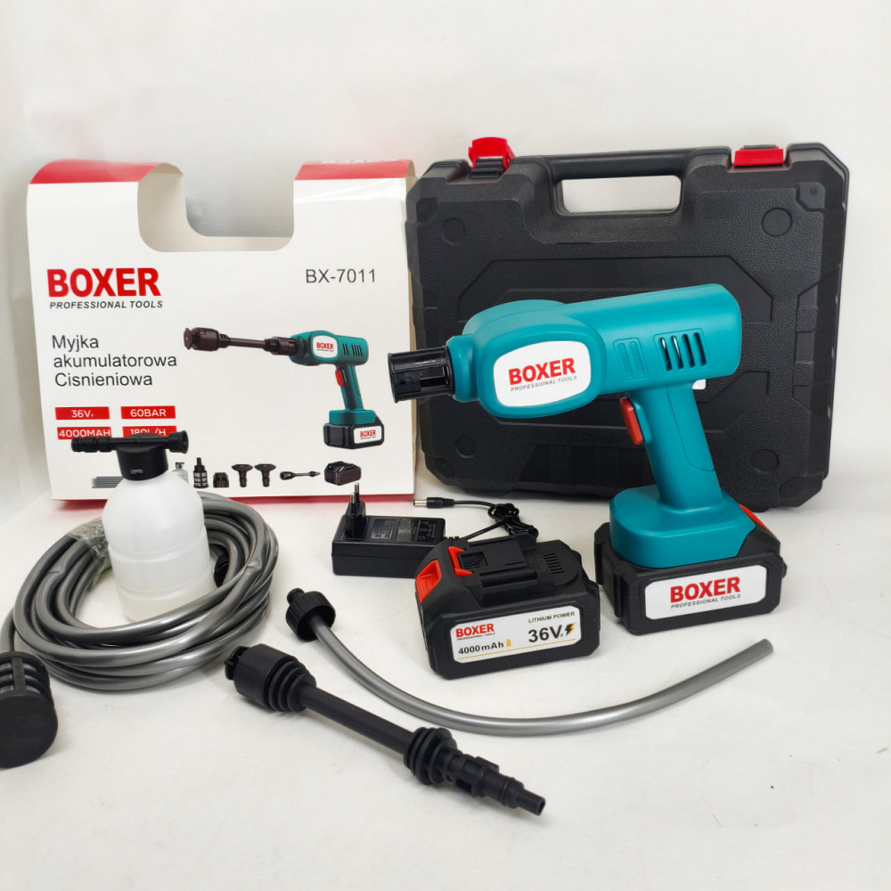 Мобільні мийки високого тиску, Акумуляторна портативна мийка високого тиску, Акумуляторна мініпила VK-63 Львів - фото 6