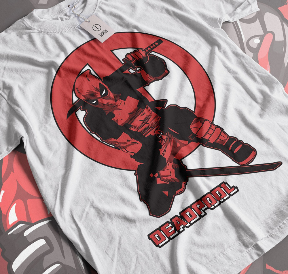 Футболка з аніме принтом Суперхеро Біртхдай Суперхеро Гіфт оверсайз (S/M/L) Чорний AnimeJ1115 Дніпро - фото 2