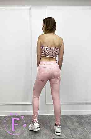 Летний женский топ с рюшами «Ruffie» 48, Рожевий, В трояндах Киев