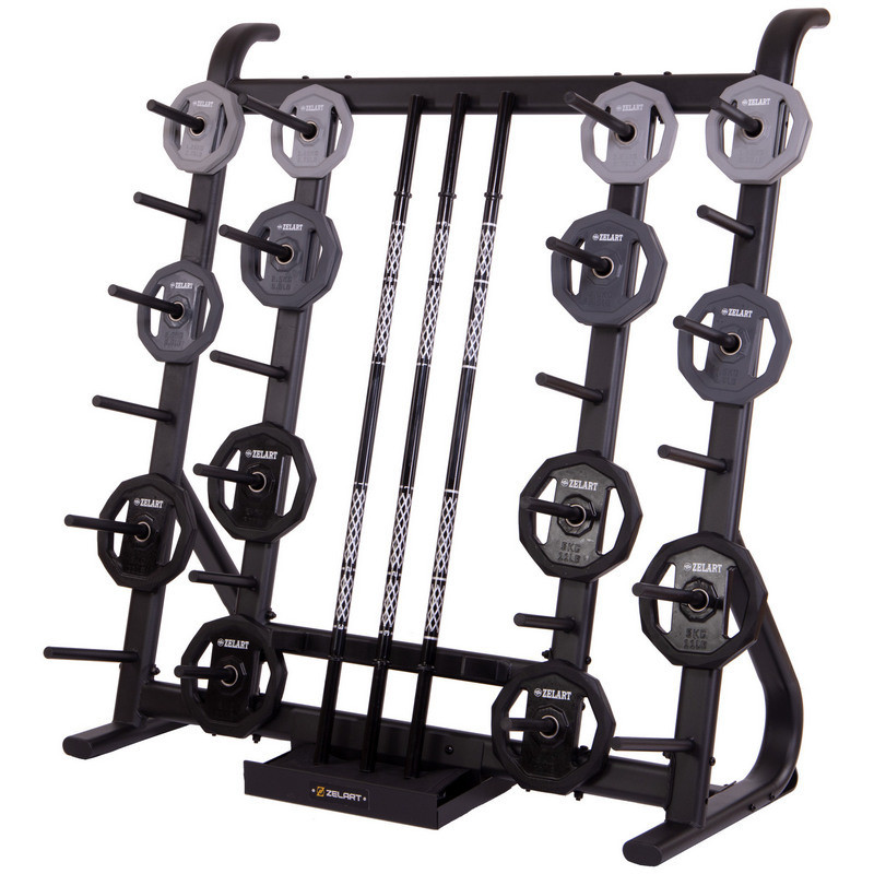 Стійка вертикальна для млинців (дисків) і бодибарів Zelart-3652 Київ - фото 6