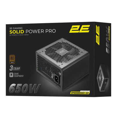 Блок питания 2E 650W Solid Power Pro ATX3.1 GEN5.0 (2E-SP650BRSMII-120) Вінниця - фото 7