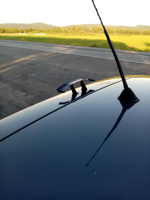 Спойлер-мини на авто или мото Чёрный Киев - изображение 5