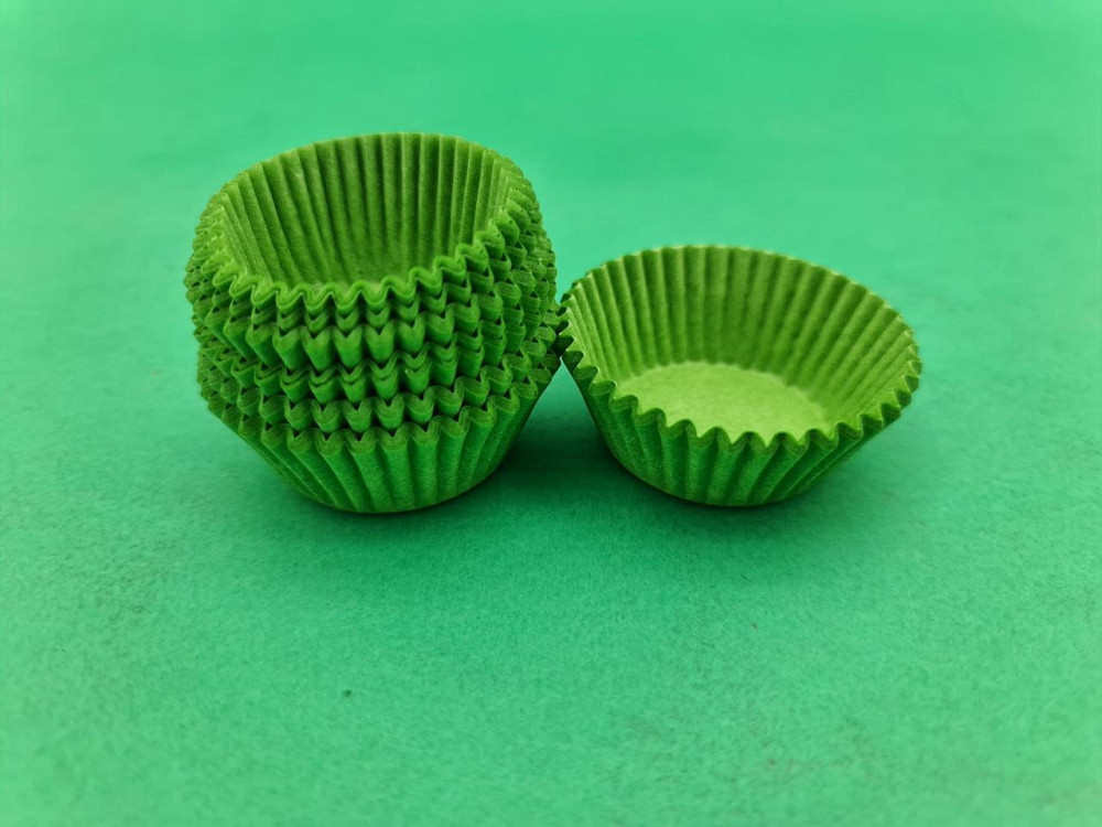 Тартолетка для чізкейк "Кругла зелена"D40 H21 (100шт)/5/ (1 уп.) Харків - фото 1