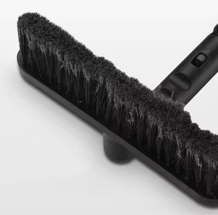 Щітка зі скребком автомобільна.Щітка для видалення льоду і снігу з авто,Телескопічна щітка для машини чорна Кам'янець-Подільський - фото 6