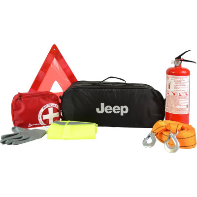 Набір техдопомоги Poputchik JEEP кроссовер чорний (01-129-К) Вінниця - фото 1