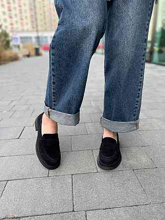 Zemira Туфлі жіночі ZEMIRA Астра/миндаль чорні (весна-осінь, замша натуральна) (5798) Коломия