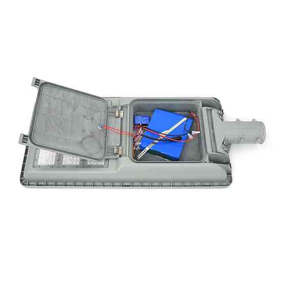 SOLAR LED-ліхтар Anern AN-ISSL-C-80W, 80W,18V 40W, 216LED, 160WH LiFePO4, 150lm/w, 120°, заряд 6 ч, разряд 3 часа, IP66. Алюминий, Київ