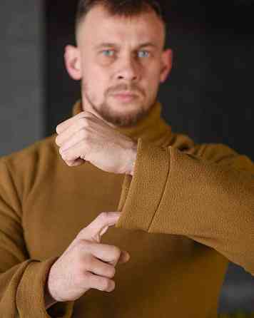 Гольф флисовый койот ВТ4791 Одесса