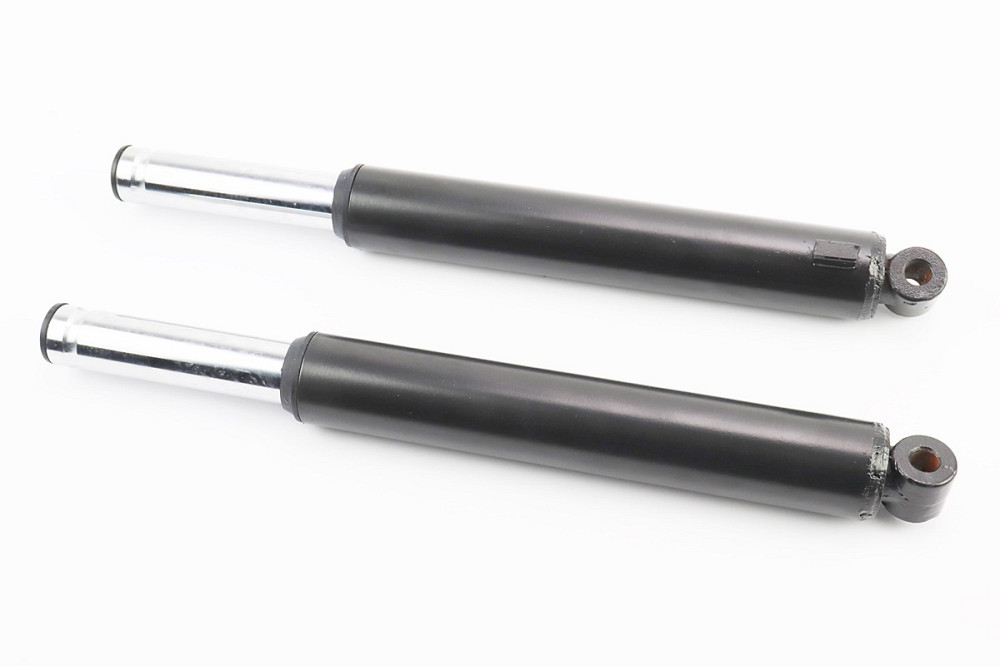 Амортизатор передній к-кт 2шт Honda DIO, 360мм (під бараб. гальм) Чорний Киев - изображение 1