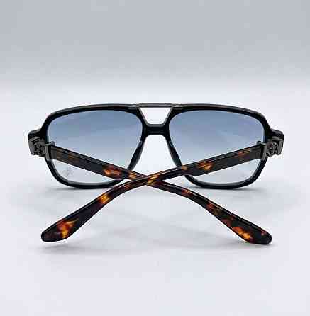 Солнцезащитные брендовые мужские очки Chrome Hearts (38260-1) Киев