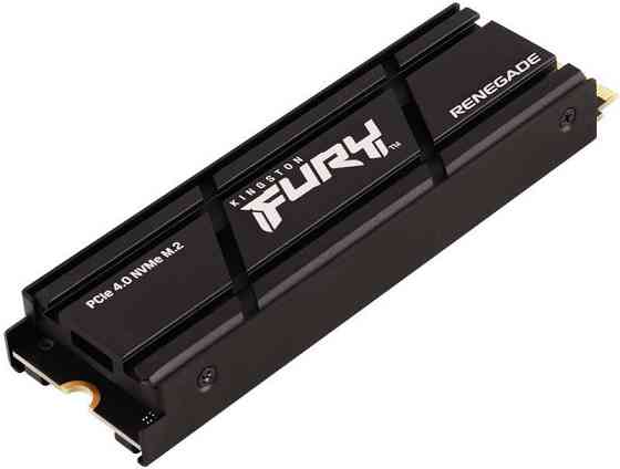 Накопичувач SSD 4.0TB Kingston Fury Renegade with Heatsink M.2 2280 PCIe 4.0 x4 NVMe 3D TLC (SFYRDK/4000G) ( Харків