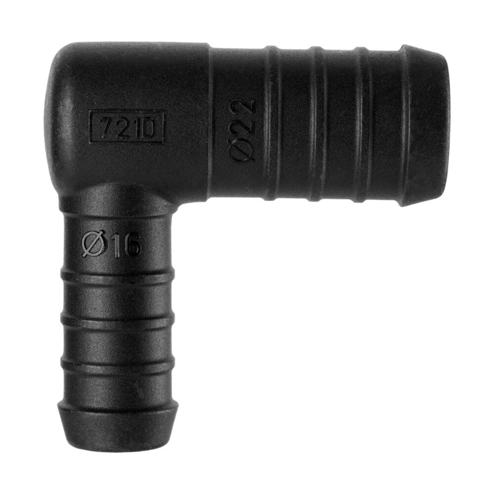 Фитинг штуцер соединитель шлангов универсальный (22х16 мм) Киев - изображение 1