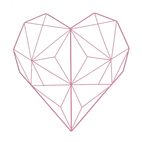 Настінний органайзер Мудборд Серце (moodboard) рожевий Вінниця - фото 2