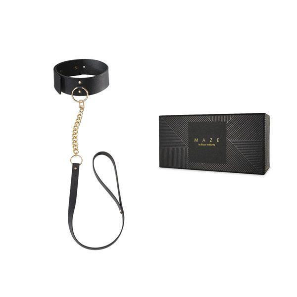 Чокер Bijoux Indiscrets MAZE – Wide Chocker Black Sex Aura Київ - фото 2