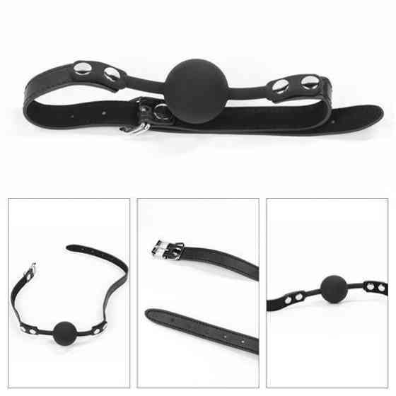 Набір БДСМ - Deluxe Bondage Kit (маска, кляп, флогер) Sex Aura Київ