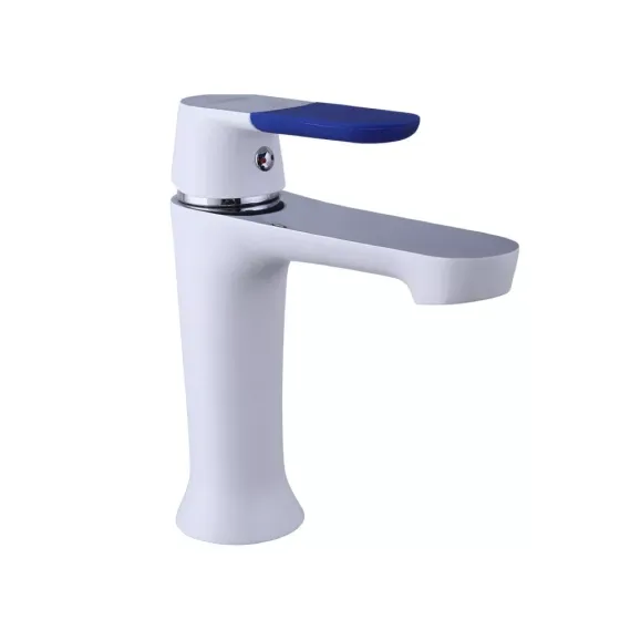 Смеситель для умывальника Frap F1034 белый/хром Киев