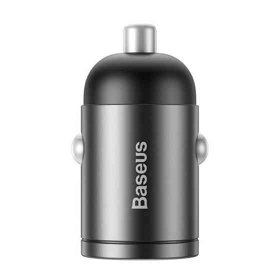 Зарядний пристрій Baseus Tiny Star Mini для авто 30W Сірий Київ