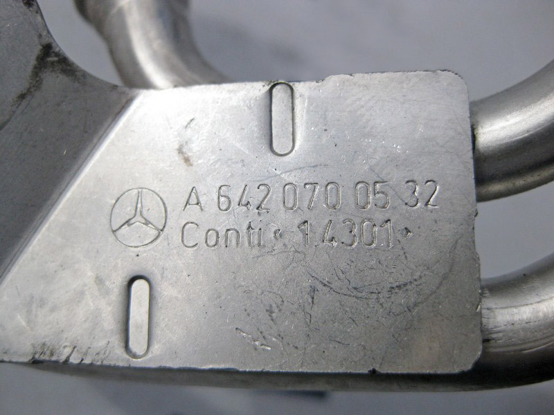 Mercedes-Benz  A6420700532 Паливопровід сталевий від паливної магістралі для двигуна OM642 V6 3.0 cdi Одесса - изображение 3
