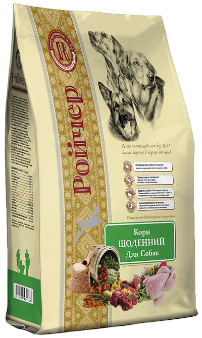 Сухий корм Ройчер Щоденний для собак 500 г Вінниця - фото 1