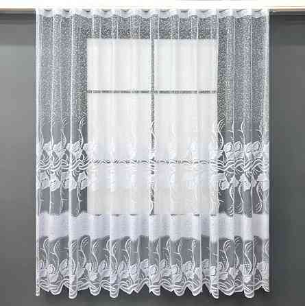 Тюль VR-Textil 2007т Жаккард Белый 300х180 см (42-1080) Киев