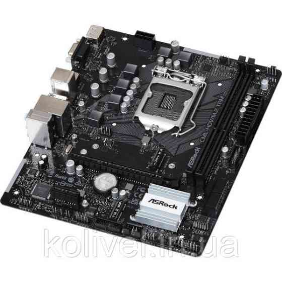 ASRock CML-HDV/M.2 TPM R2.0 (1200/H370, 2*DDR4, PCIex16, DP/HDMI/VGA, 4xSATAІІІ, M.2, GLan, 7.1ch, m Киев