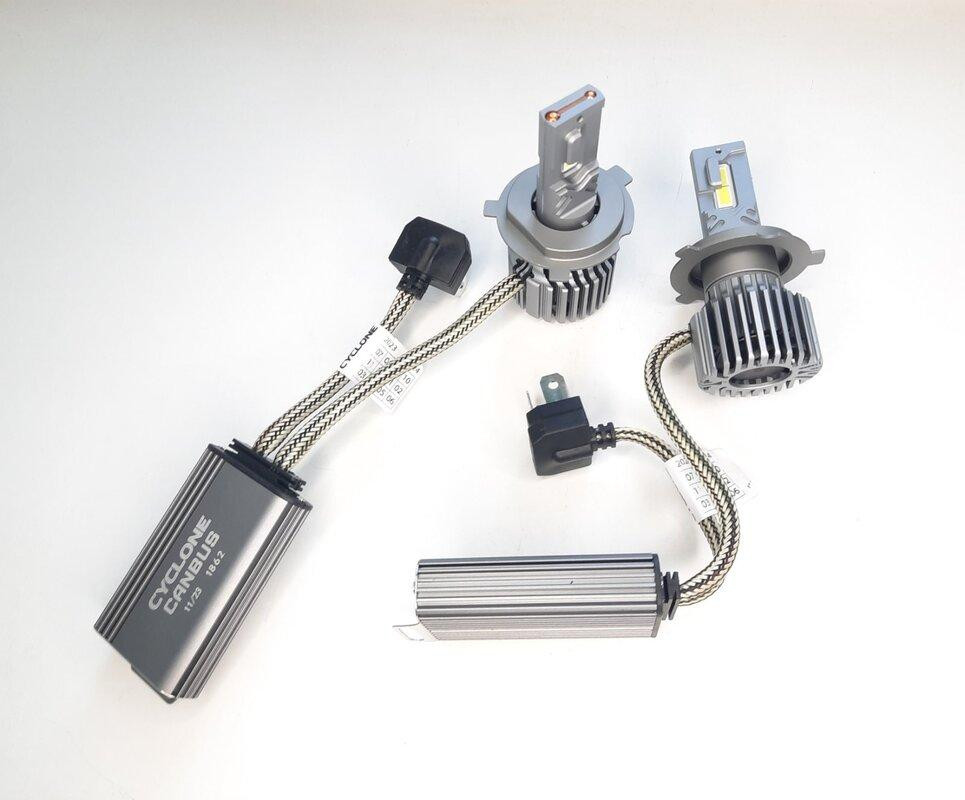 Світлодіодні лампи H4 Cyclone type41/LED/12V/60W/18000Lm/6000K Винница - изображение 1