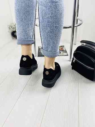 Abbi Кросівки жіночі ABBI 7974-01 чорні (весна-осінь, замша натуральна) (2696) 36-40 Коломия