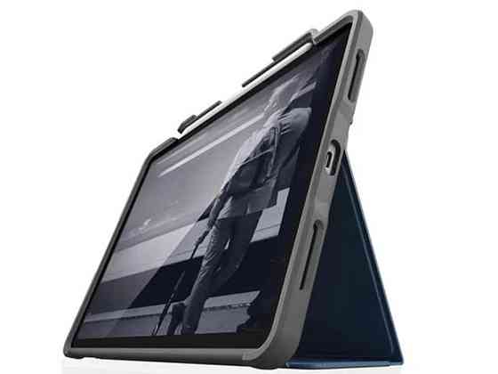 Чохол STM Rugged Plus для iPad 4 покоління 9.7 дюйма — ударостійкий захисний кейс, чорний, Military Standard Київ