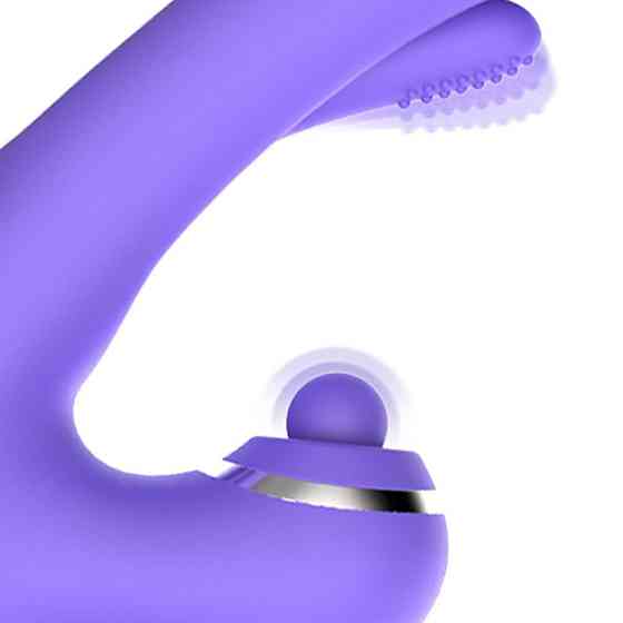 Вибратор-кролик Good Vibes Only - Tess Rabbit Vibrator with G-Spot Stimulator Sex Aura Киев